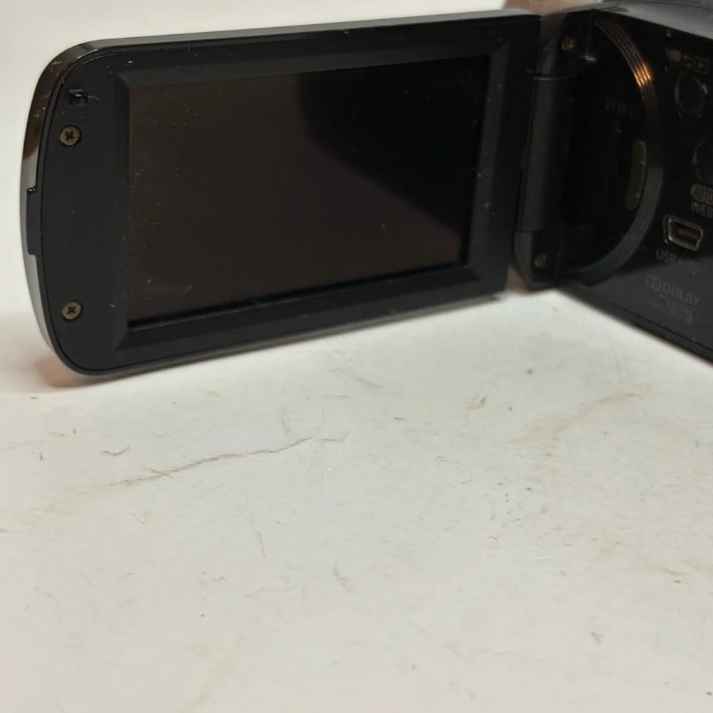 Canon VIXIA HF R21 Black HD Camcorder untested no charger